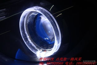 升級視覺體驗 現代朗動第三臺改裝4透鏡搭配光導天使眼與藍色LED惡魔眼